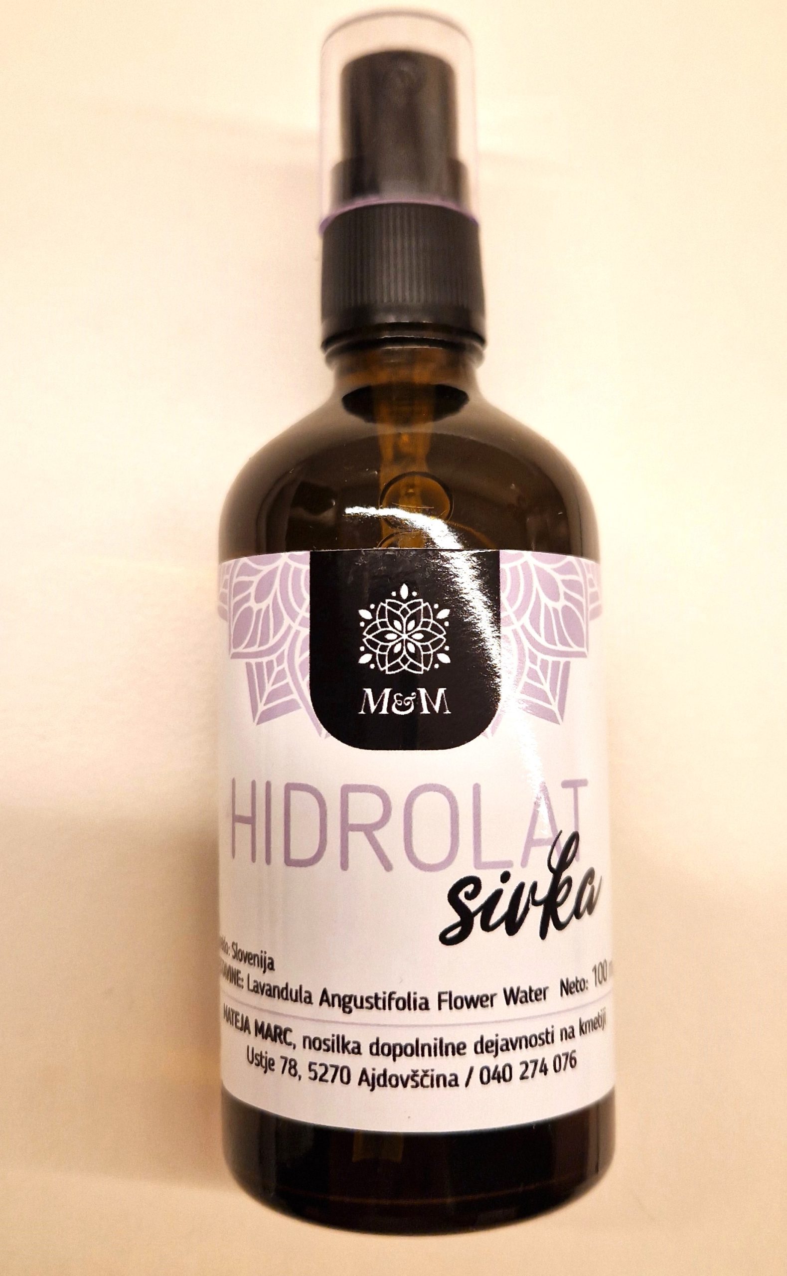 Hidrolat sivka