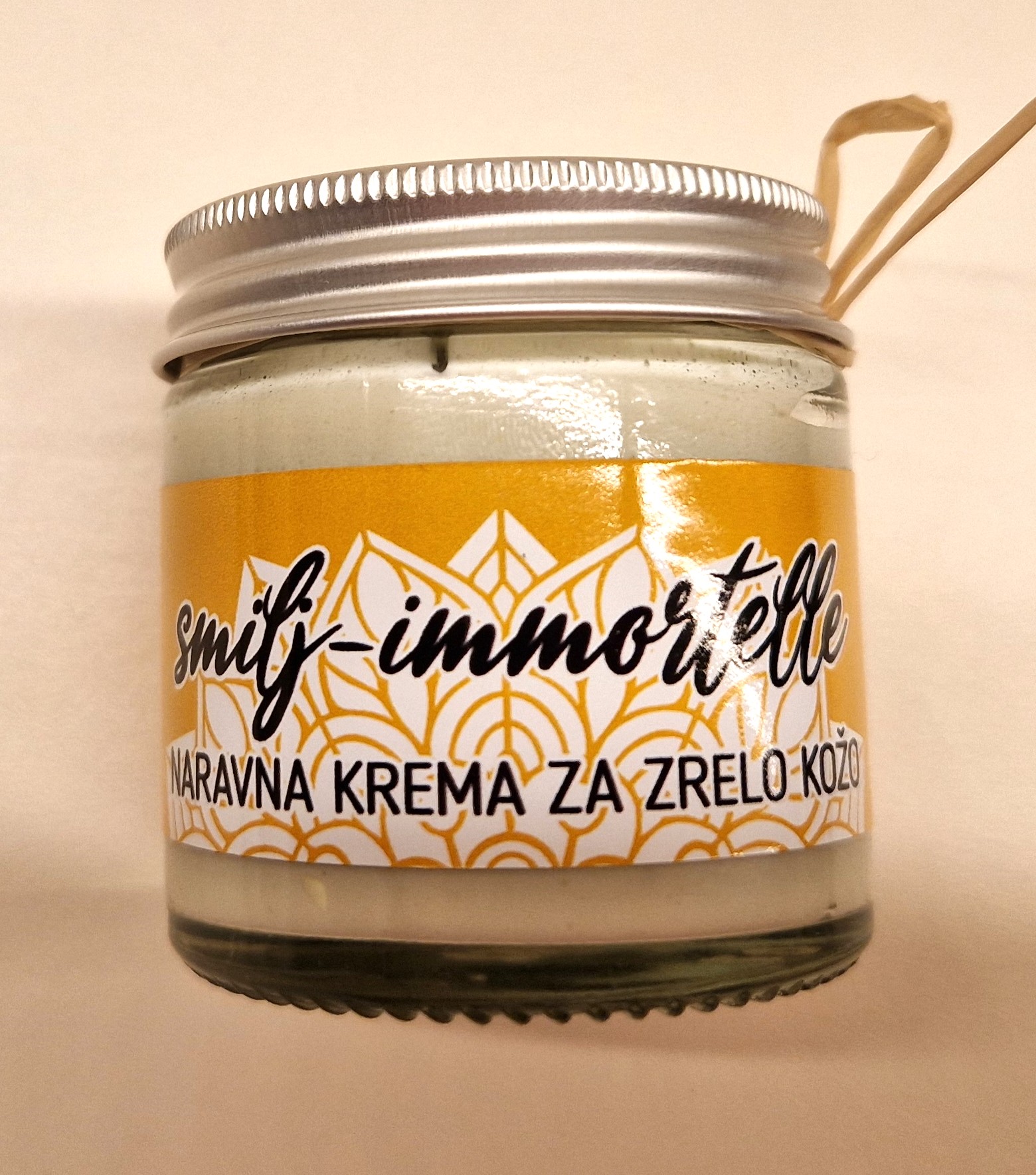 Krema smilj- naravna krema za zrelo kožo